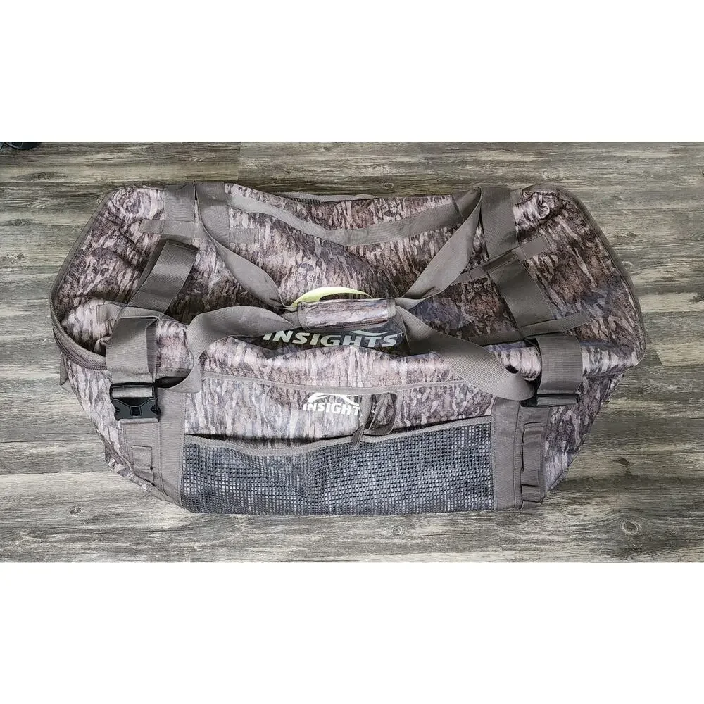 INSIGHTS Camo Traveler Gear Duffle Bag XXL Hunting Outdoor Camping